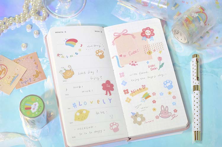 PET Tape Coco World Rainbow Island
