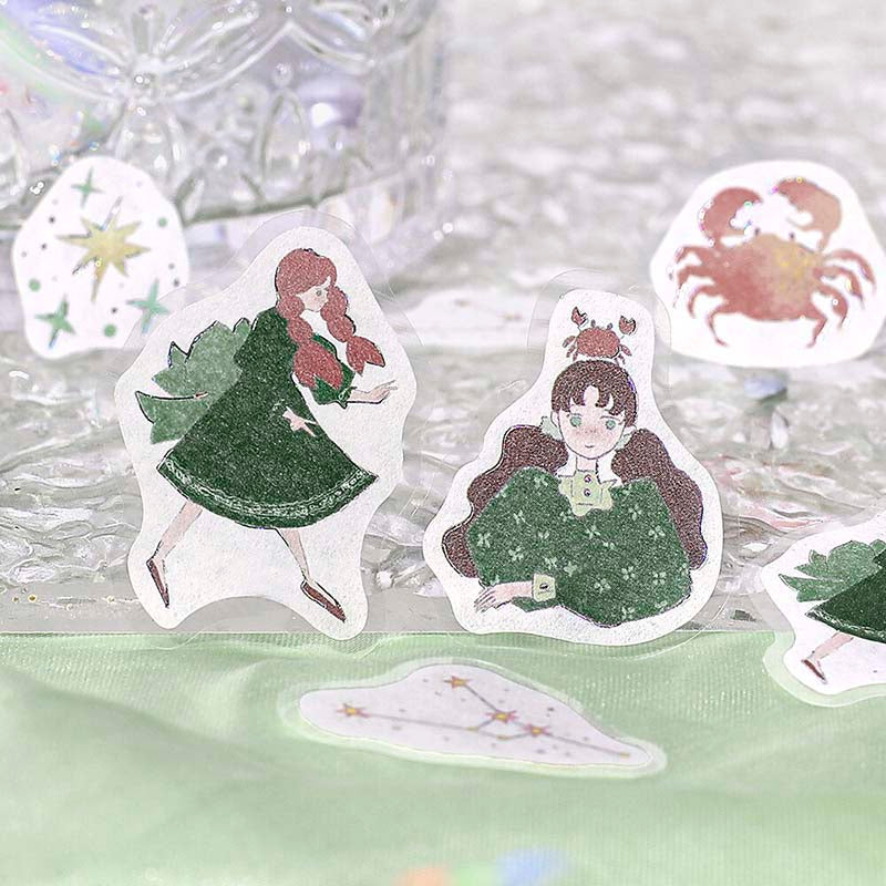 Stickers Constellation Girls Taurus Gemini Cancer