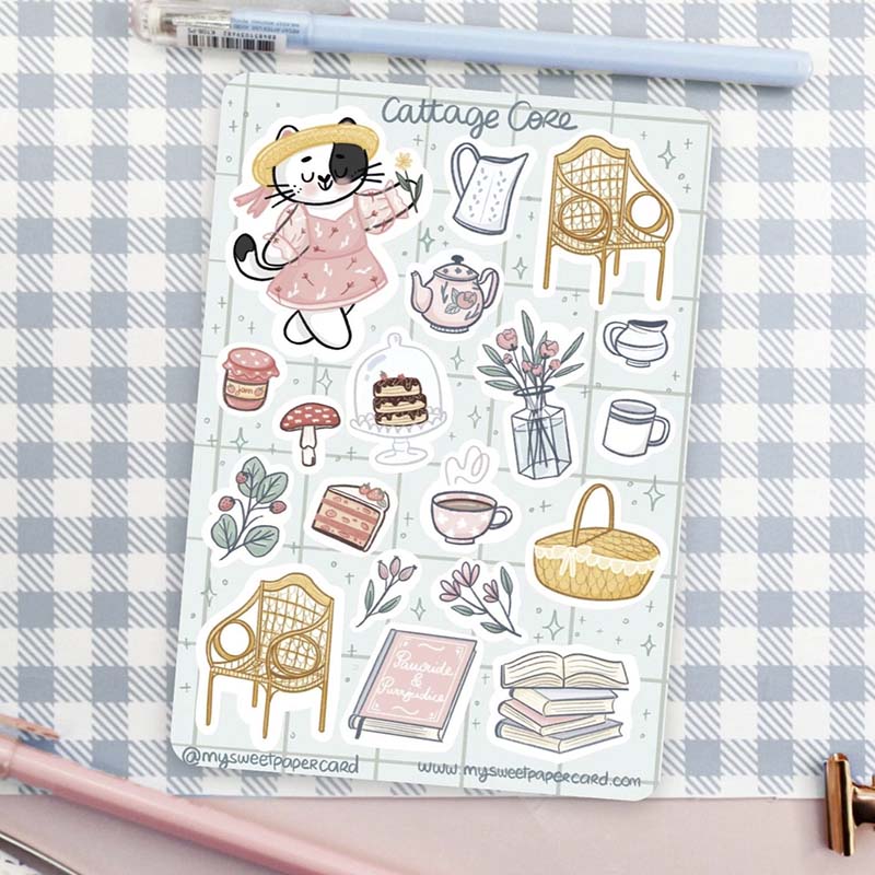 Stickers Cottage Core