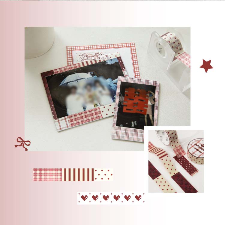 Pet Tape Crimson Prologue Red Lines Interweave