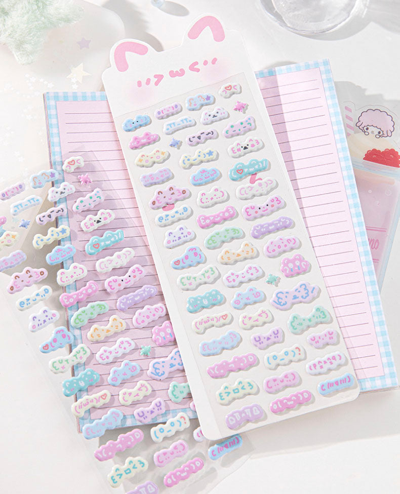 Stickers Cute Transformation Emoji