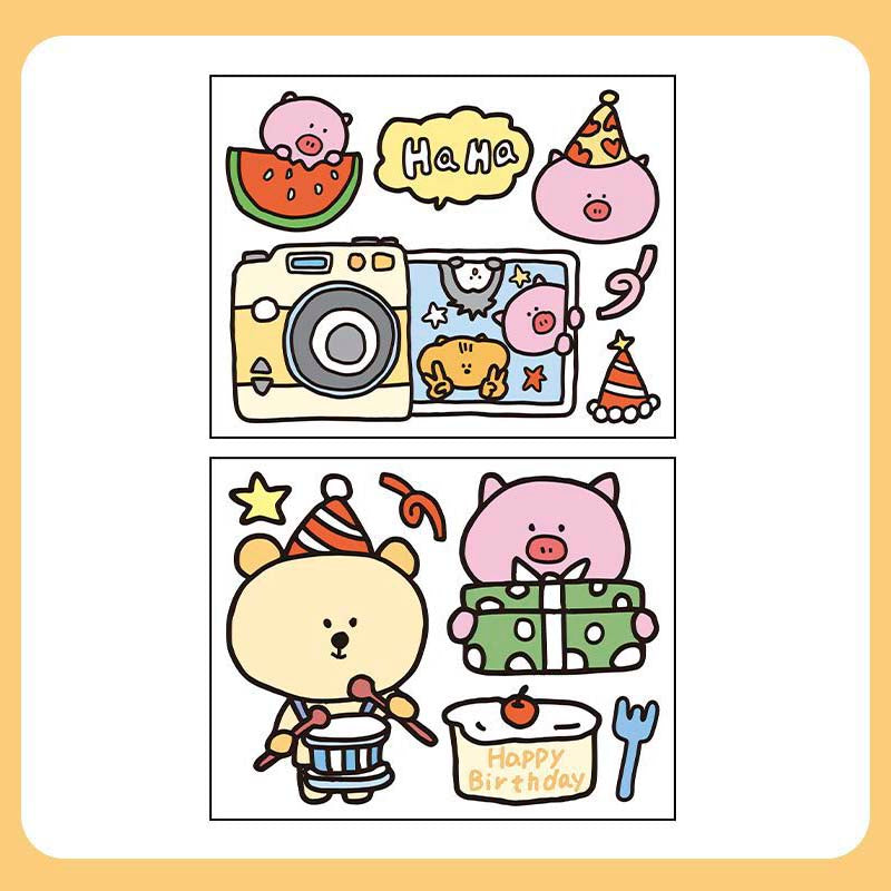 Stickers Cute With You Happy Moment