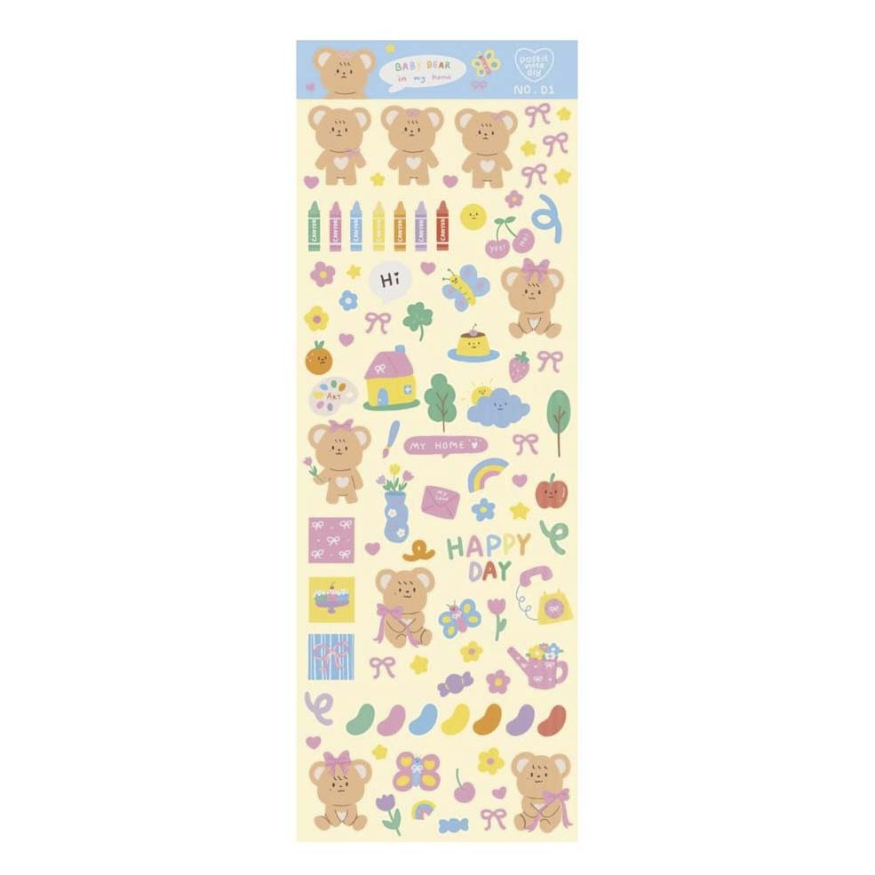 Stickers D1 Baby Bear