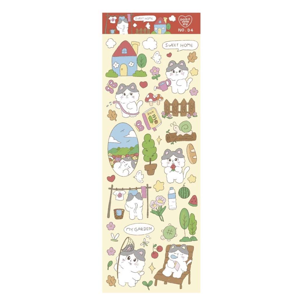 Stickers D4 Sweet Home