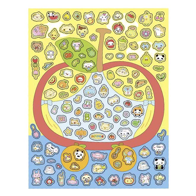 Stickers Daydream Realm Apple Roud