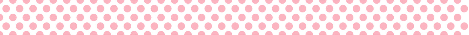 Washi Tape Dot Strawberry Milk
