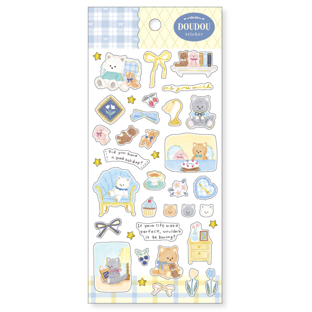 Stickers Doudou Cat
