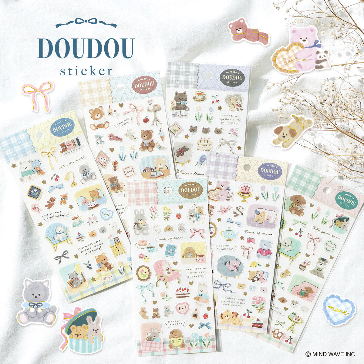 Stickers Doudou Cat