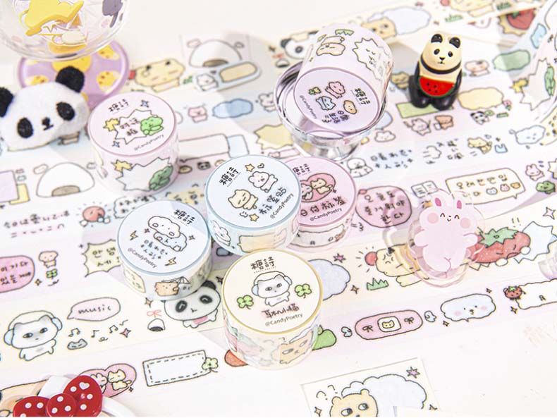 Washi Tape Encapsulating Everything Label