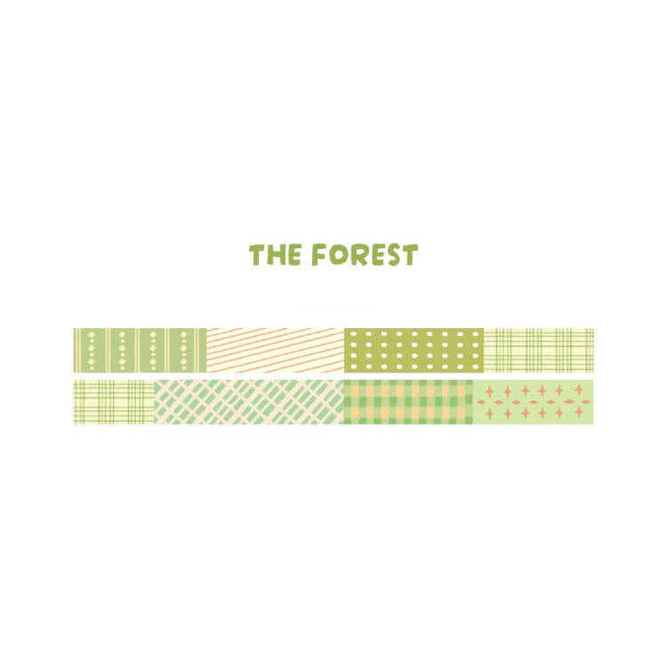 Washi Tape End Of Seasons The Forest