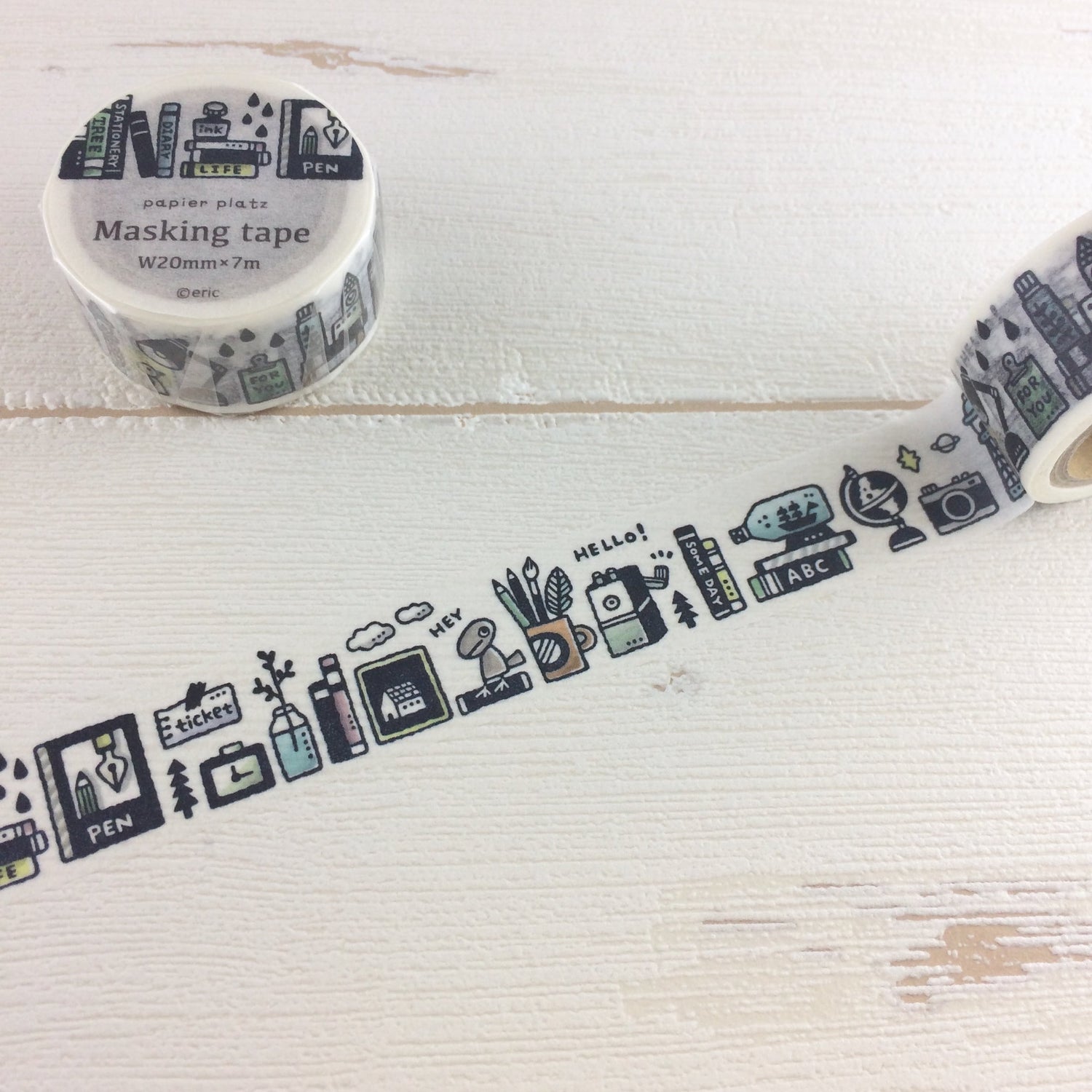 Washi Tape Eric Desk Stationery