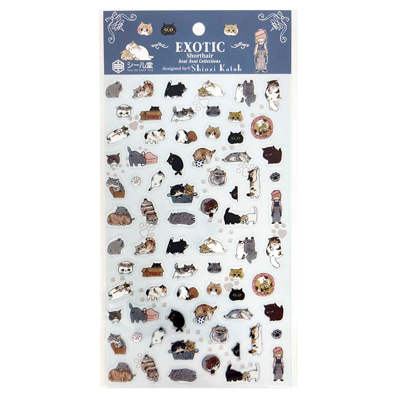Stickers Exotic Shorthair