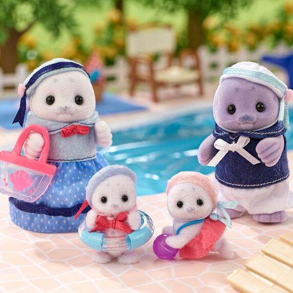 Sylvanian Families Familia Foca (Disponibles Individuales)