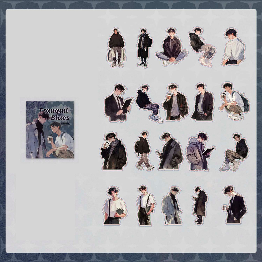 Stickers Fashion Fantasy Tranquil Style