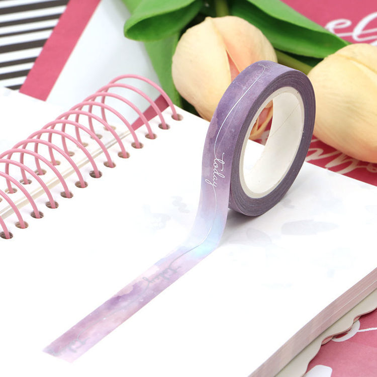 Washi Tape Blue Violet Today