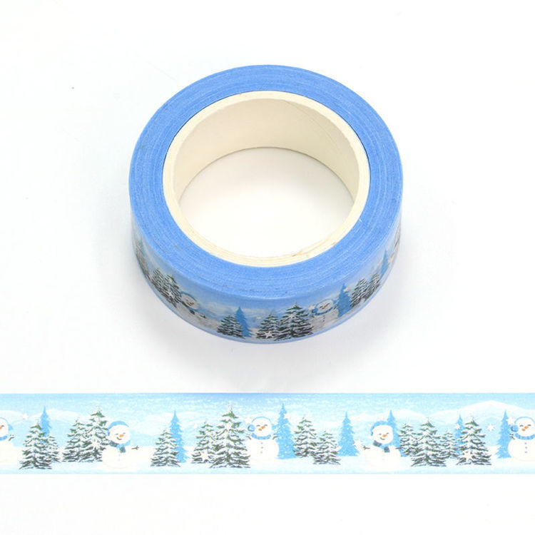 Washi Tape Foil Snow World And Star