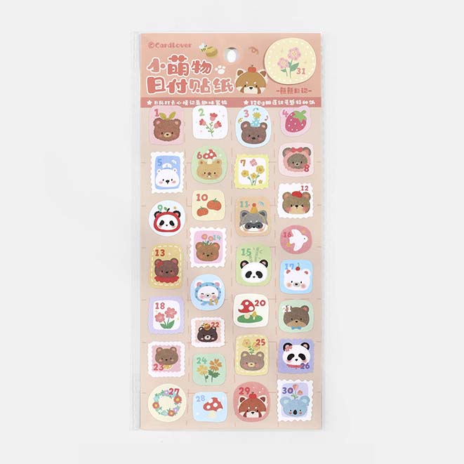 Stickers Forest Cute Story Bears
