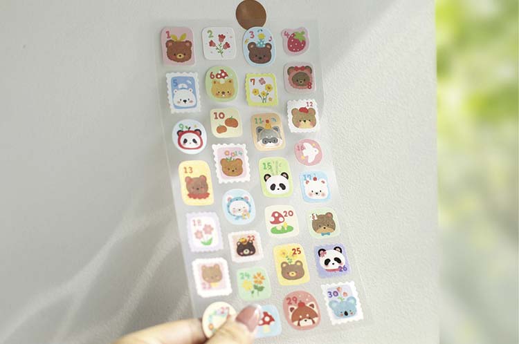 Stickers Forest Cute Story Bears
