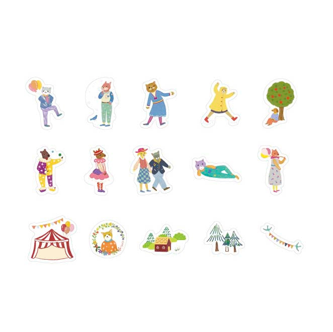 Stickers Forest Story Outside Leisure