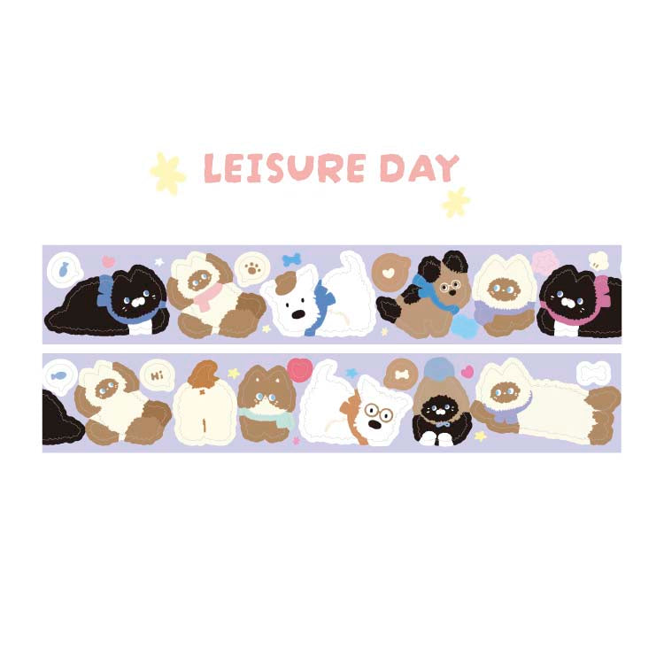 Stickers en Rollo Fried Little Boy Leisure Day