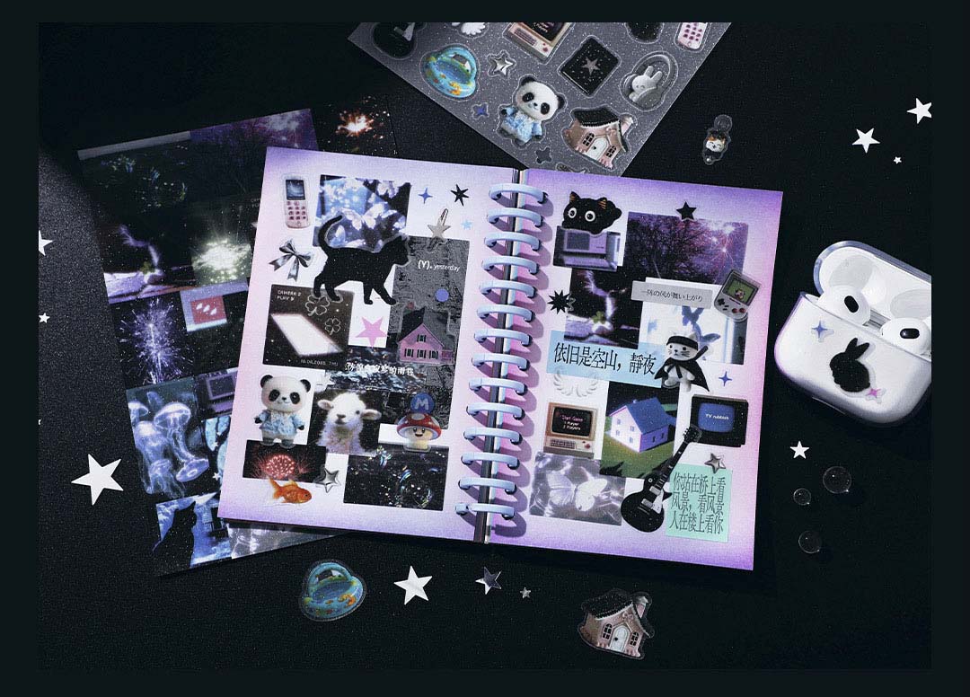 Stickers Gold Dream Shadow Glimmer Memory