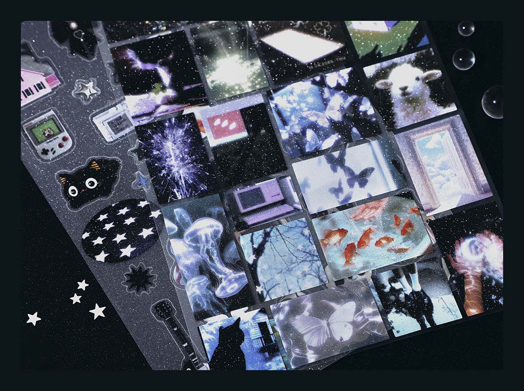 Stickers Gold Dream Shadow Glimmer Memory