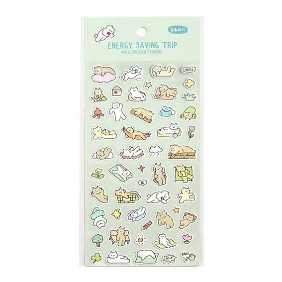 Stickers Good Day To Lay Down Energy Saving Trip