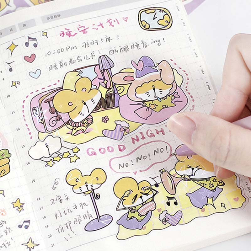Stickers Good Night Mouse