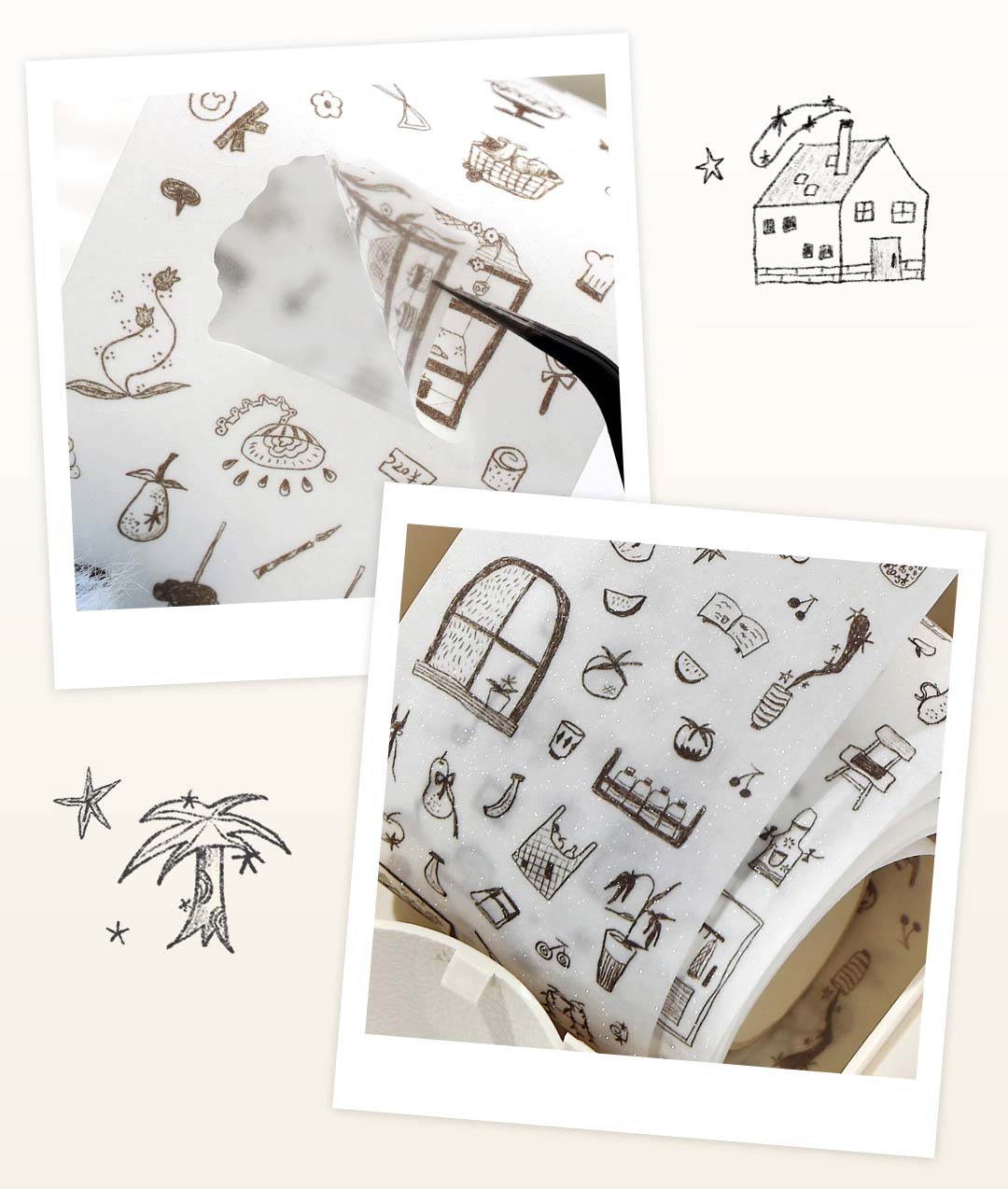 Stickers en Rollo Graffiti Handbook Cooking Fun