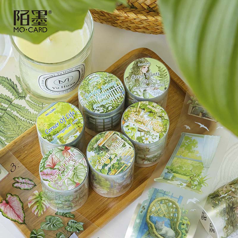 PET Tape Green Oxygen Plant Series Diary Of Plants