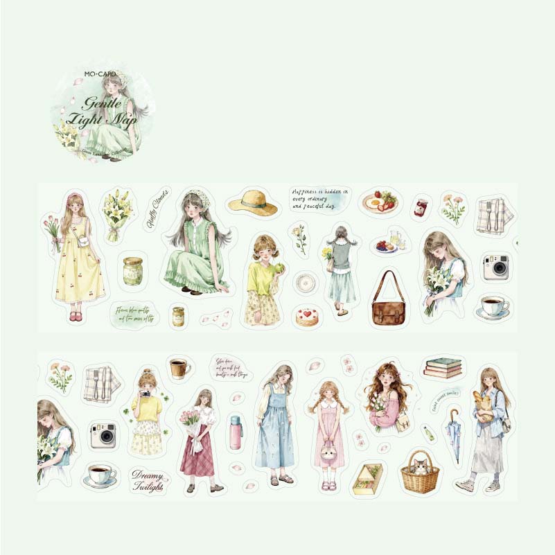 Stickers en Rollo Green Scenery Soft Light Nap