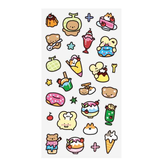 Stickers Gulu Cat House Green