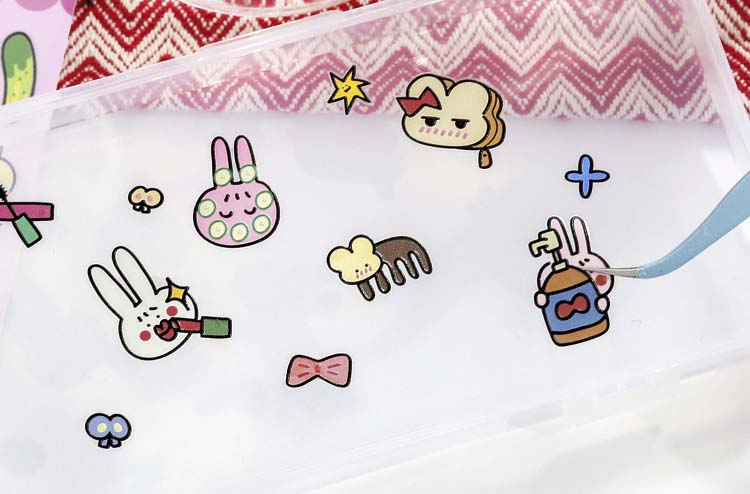Stickers Gulu Cat House Pink