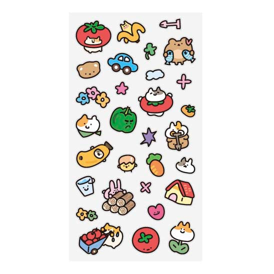 Stickers Gulu Cat House Purple