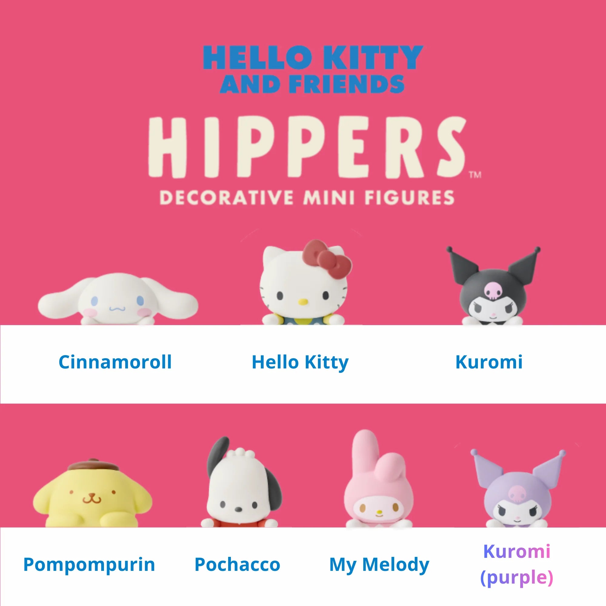 Hipper Hello Kitty and Friends