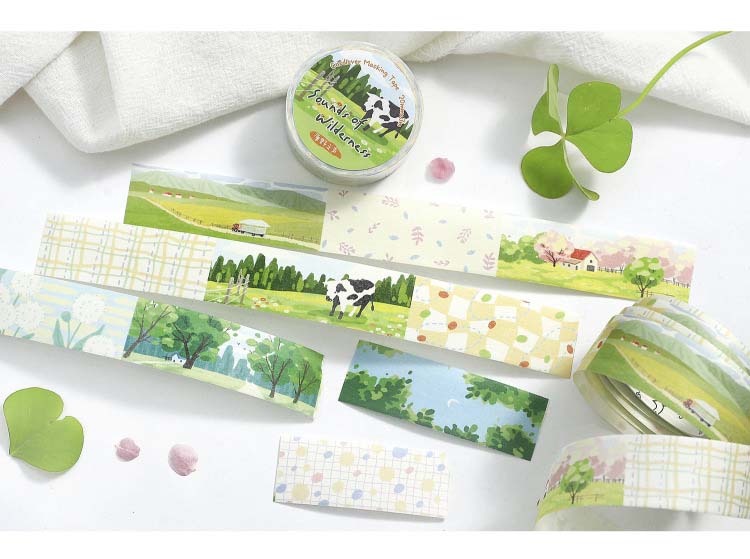 Washi Tape Initial Glow Of Sunrise Sounds Of Wilderness