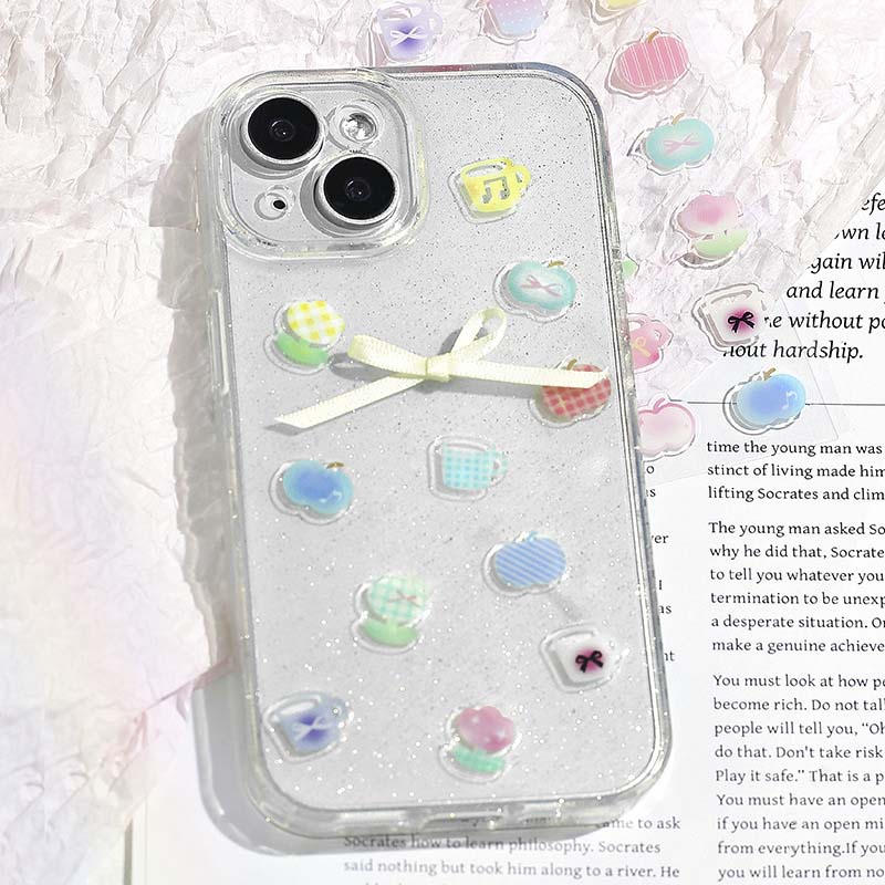 Stickers Kirakira Land Flower Apple