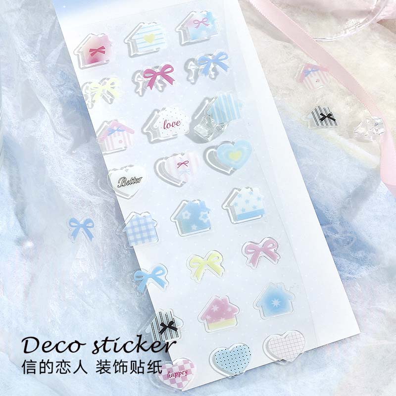 Stickers Kirakira Land Sweet House