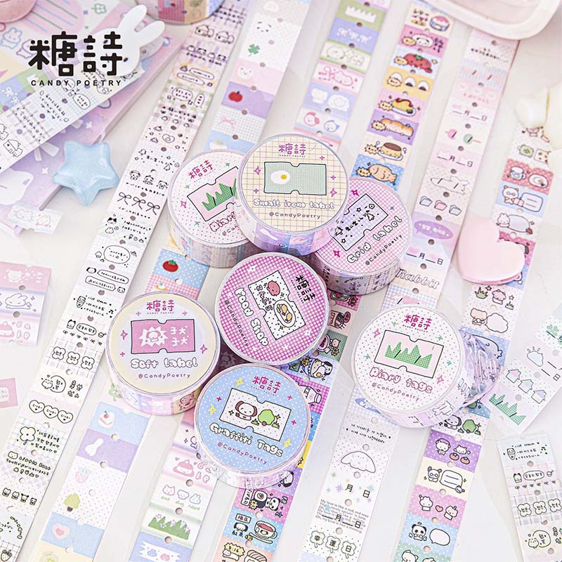 Stickers en Rollo Label Location Collection Small Items