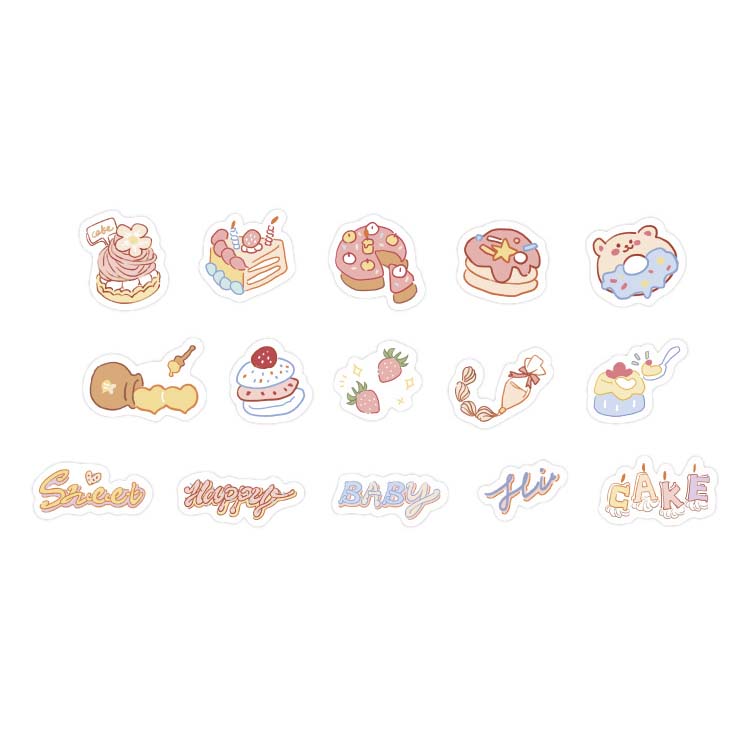 Stickers Land Of Dreams Sweet Dessert