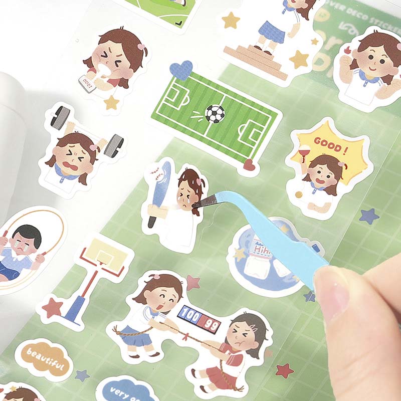 Stickers Learning Artists Sports Diary