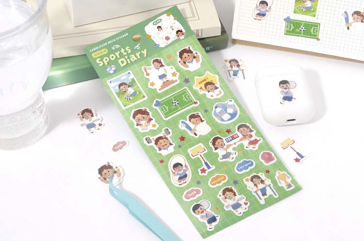 Stickers Learning Artists Sports Diary