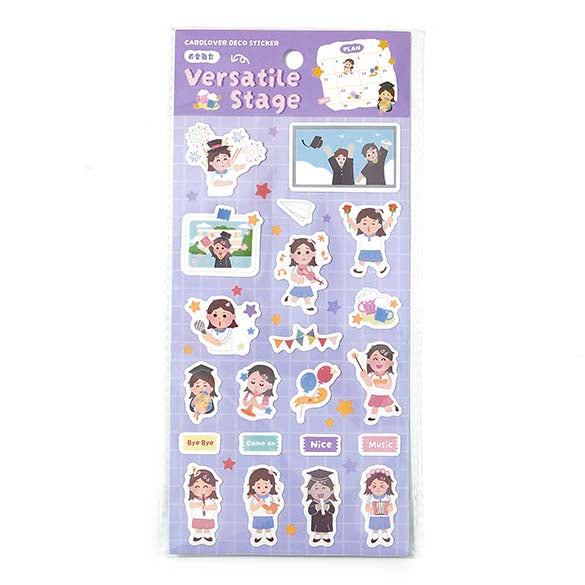 Stickers Learning Artists Versatile Stage