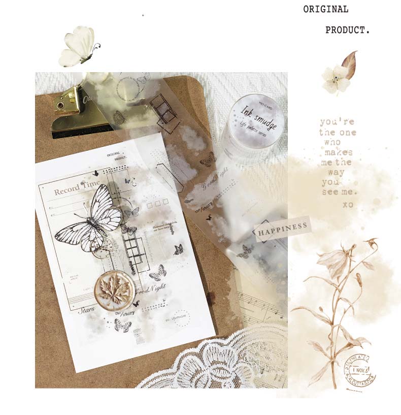 PET Tape Life Palette Ink Smudge