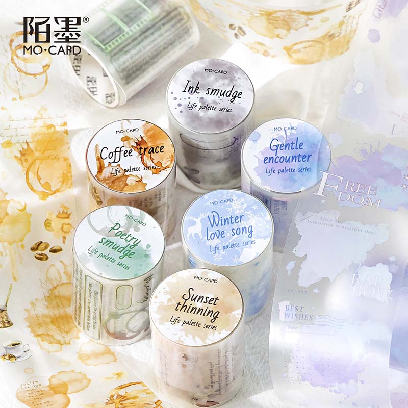 PET Tape Life Palette Ink Smudge