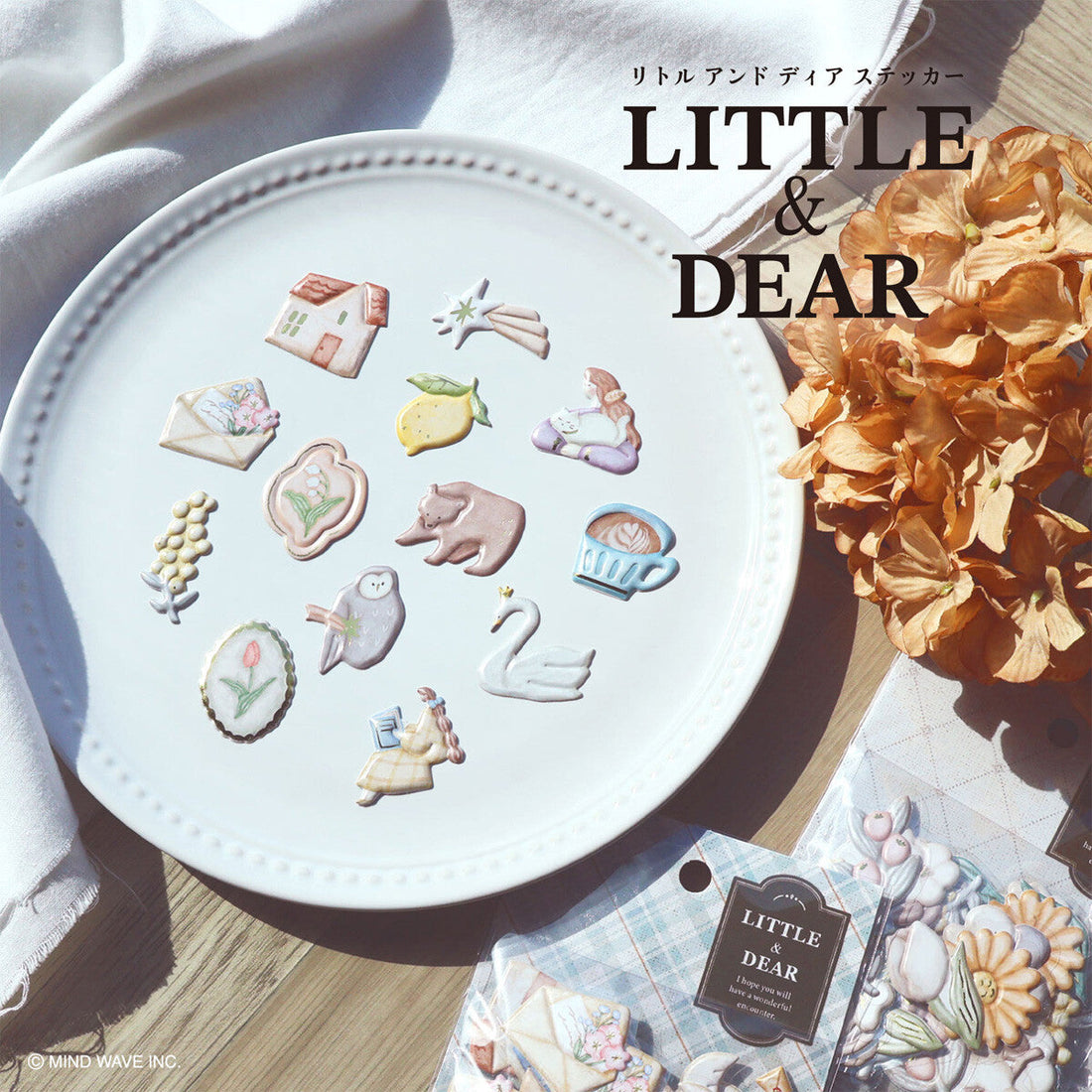 Stickers Little & Dear Cafe