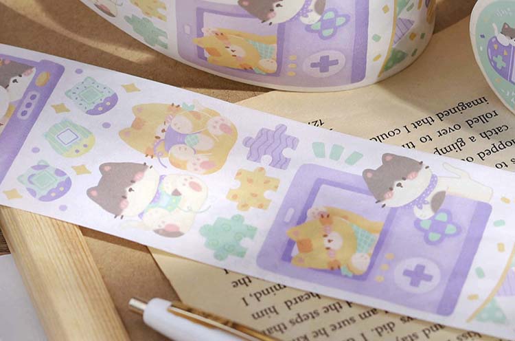Washi Tape Lively Forest Island Cats