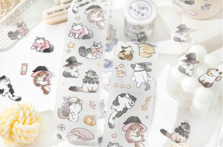 Stickers en Rollo Lucky Cat Magical Kittens