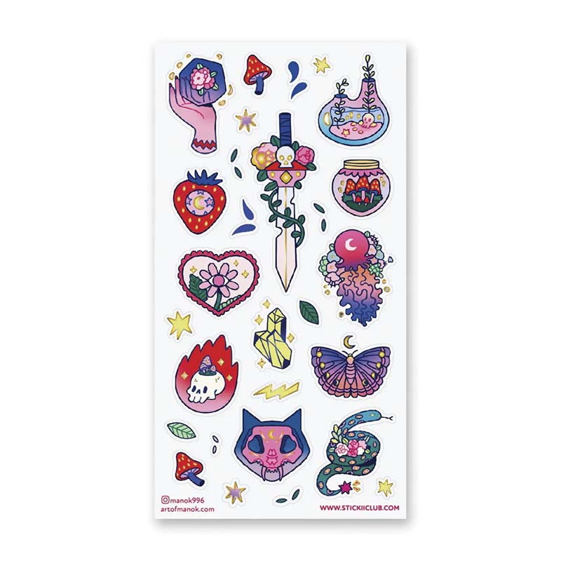 Stickers Electric Adventure
