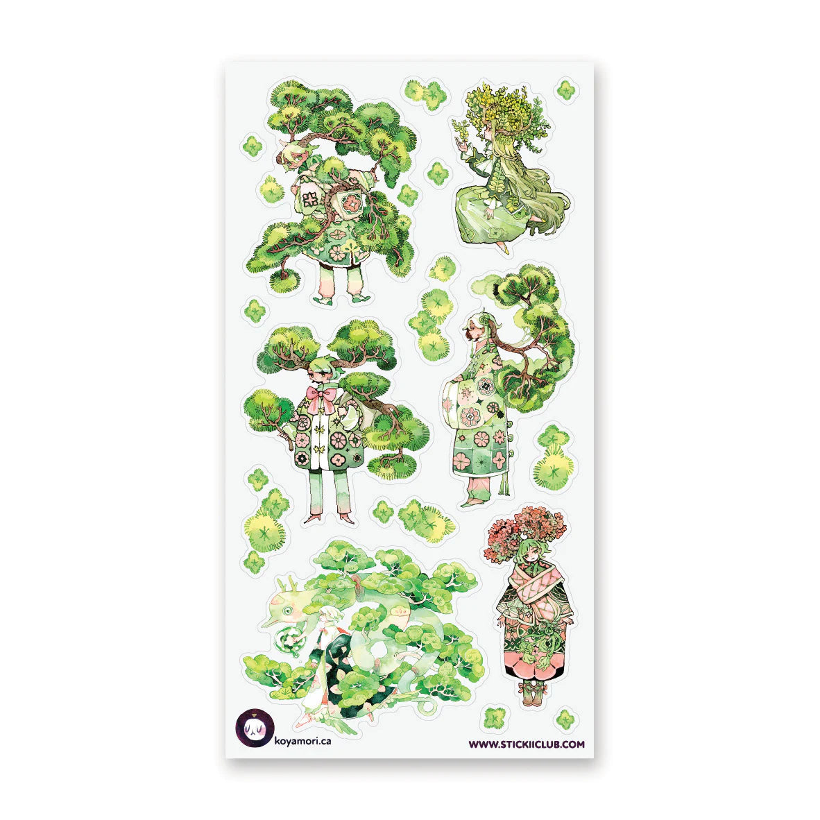 Stickers Bonsai Beauties